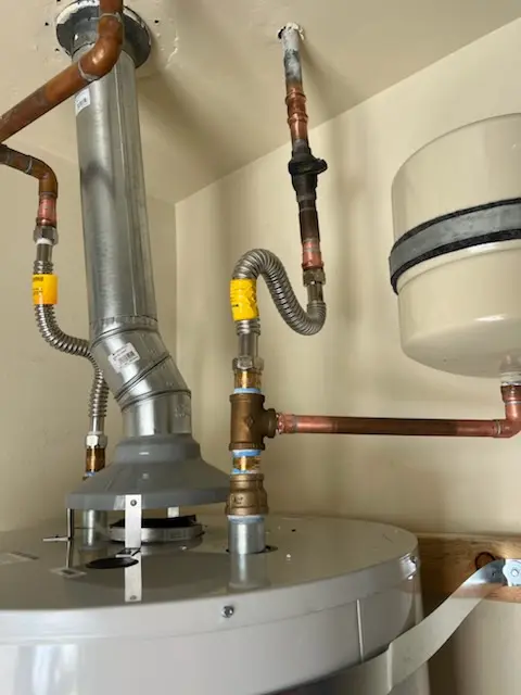 Water heater installation and plumbing repair in Pennhurst
